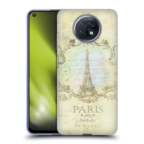 Jena DellaGrottaglia Assorted Paris My Embrace Soft Gel Case for Xiaomi Redmi Note 9T 5G