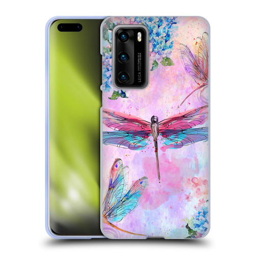 Jena DellaGrottaglia Insects Dragonflies Soft Gel Case for Huawei P40 5G