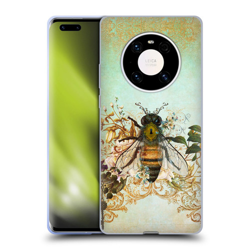 Jena DellaGrottaglia Insects Bee Garden Soft Gel Case for Huawei Mate 40 Pro 5G
