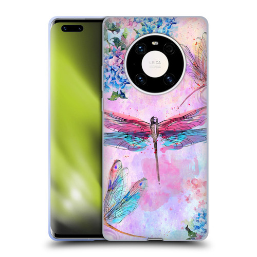 Jena DellaGrottaglia Insects Dragonflies Soft Gel Case for Huawei Mate 40 Pro 5G