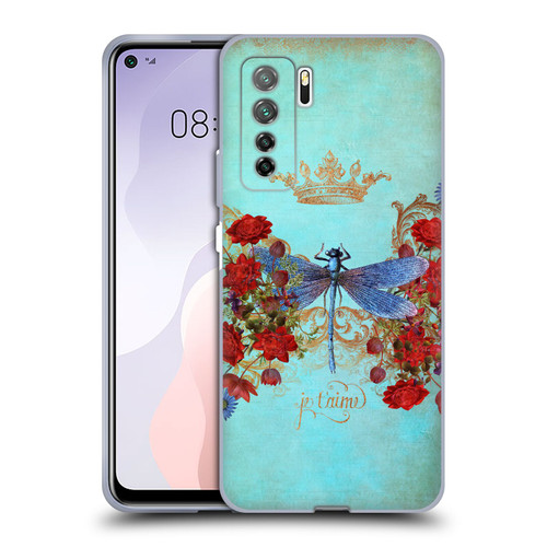 Jena DellaGrottaglia Insects Dragonfly Garden Soft Gel Case for Huawei Nova 7 SE/P40 Lite 5G