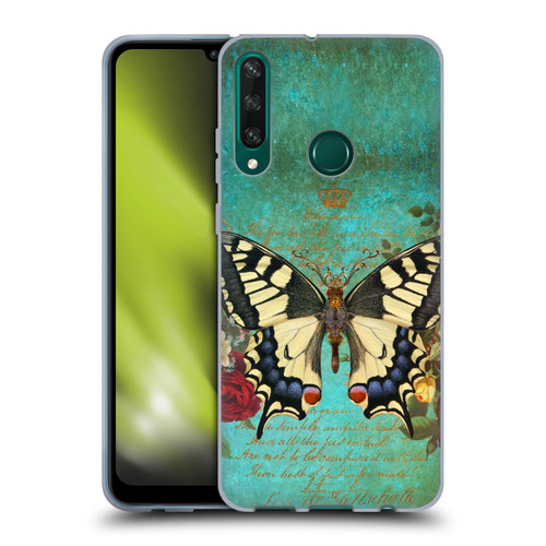 Jena DellaGrottaglia Insects Butterfly Garden Soft Gel Case for Huawei Y6p
