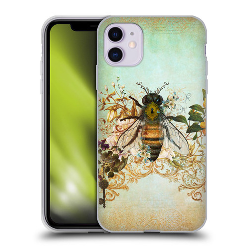 Jena DellaGrottaglia Insects Bee Garden Soft Gel Case for Apple iPhone 11