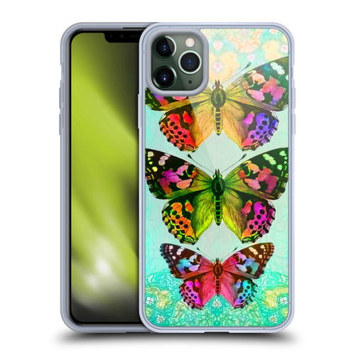 Jena DellaGrottaglia Insects Butterflies 2 Soft Gel Case for Apple iPhone 11 Pro Max