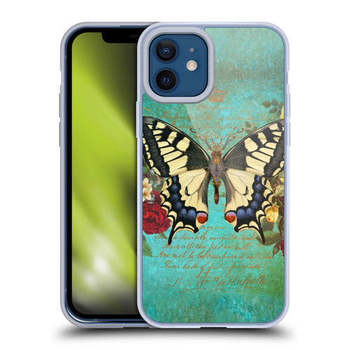 Jena DellaGrottaglia Insects Butterfly Garden Soft Gel Case for Apple iPhone 12 / iPhone 12 Pro