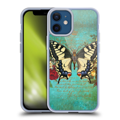 Jena DellaGrottaglia Insects Butterfly Garden Soft Gel Case for Apple iPhone 12 Mini