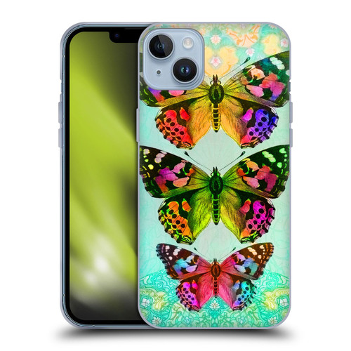Jena DellaGrottaglia Insects Butterflies 2 Soft Gel Case for Apple iPhone 14 Plus