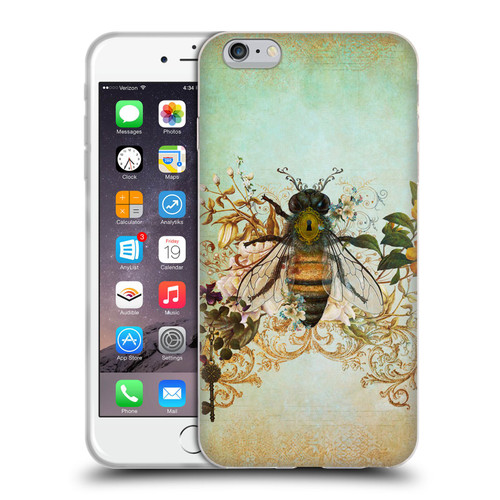 Jena DellaGrottaglia Insects Bee Garden Soft Gel Case for Apple iPhone 6 Plus / iPhone 6s Plus