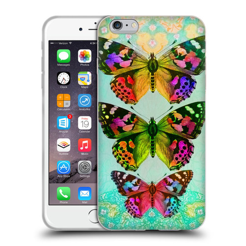 Jena DellaGrottaglia Insects Butterflies 2 Soft Gel Case for Apple iPhone 6 Plus / iPhone 6s Plus