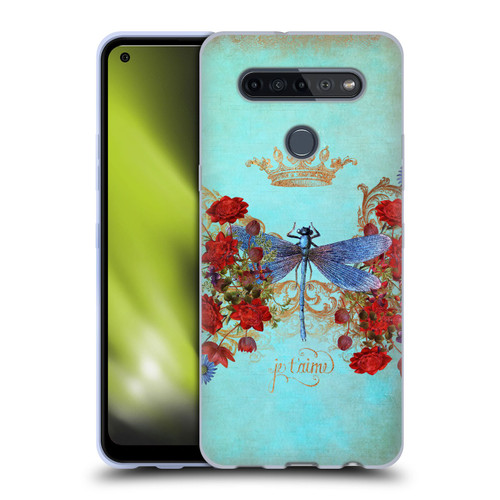 Jena DellaGrottaglia Insects Dragonfly Garden Soft Gel Case for LG K51S