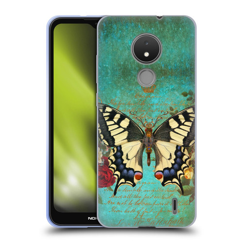 Jena DellaGrottaglia Insects Butterfly Garden Soft Gel Case for Nokia C21