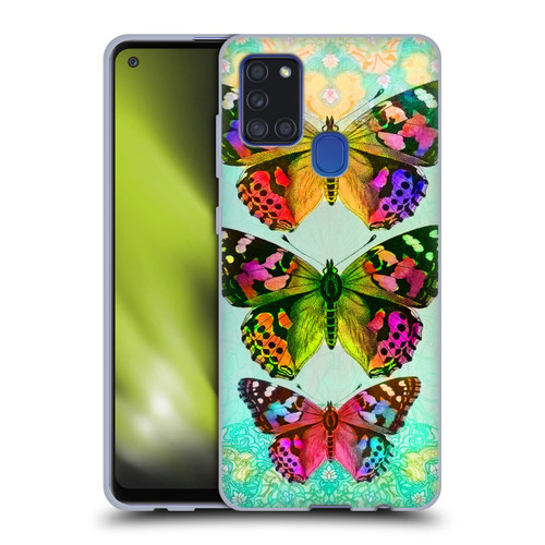 Jena DellaGrottaglia Insects Butterflies 2 Soft Gel Case for Samsung Galaxy A21s (2020)