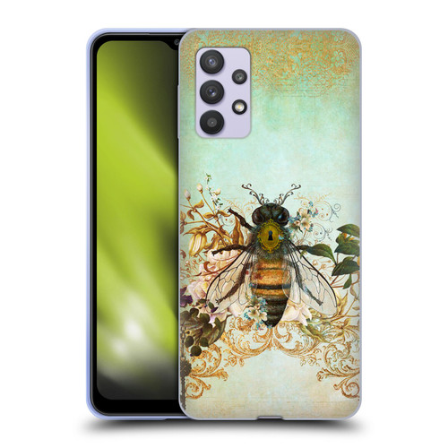 Jena DellaGrottaglia Insects Bee Garden Soft Gel Case for Samsung Galaxy A32 5G / M32 5G (2021)