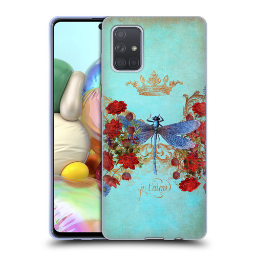 Jena DellaGrottaglia Insects Dragonfly Garden Soft Gel Case for Samsung Galaxy A71 (2019)