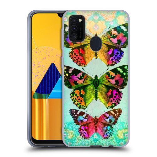Jena DellaGrottaglia Insects Butterflies 2 Soft Gel Case for Samsung Galaxy M30s (2019)/M21 (2020)