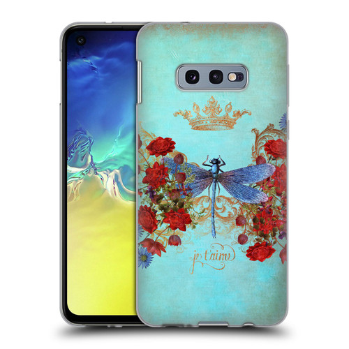Jena DellaGrottaglia Insects Dragonfly Garden Soft Gel Case for Samsung Galaxy S10e