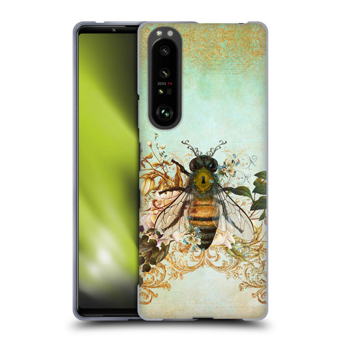 Jena DellaGrottaglia Insects Bee Garden Soft Gel Case for Sony Xperia 1 III