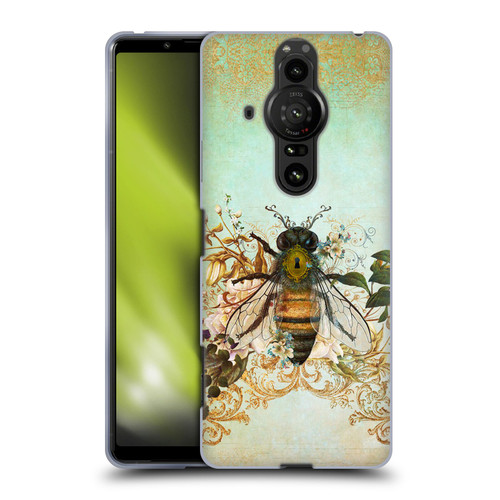 Jena DellaGrottaglia Insects Bee Garden Soft Gel Case for Sony Xperia Pro-I