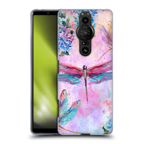 Jena DellaGrottaglia Insects Dragonflies Soft Gel Case for Sony Xperia Pro-I