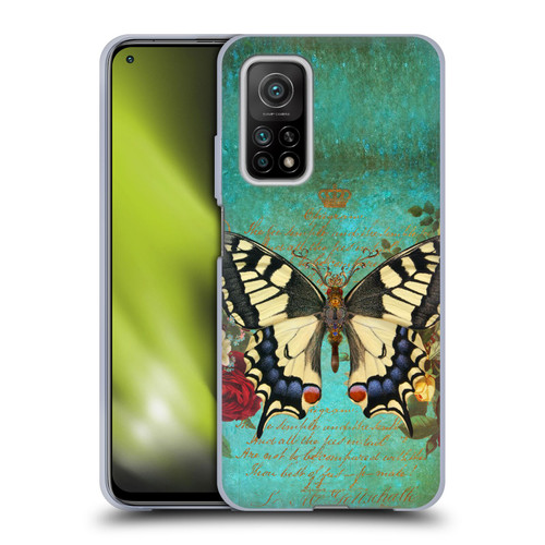 Jena DellaGrottaglia Insects Butterfly Garden Soft Gel Case for Xiaomi Mi 10T 5G