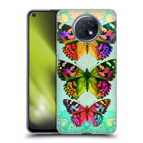 Jena DellaGrottaglia Insects Butterflies 2 Soft Gel Case for Xiaomi Redmi Note 9T 5G