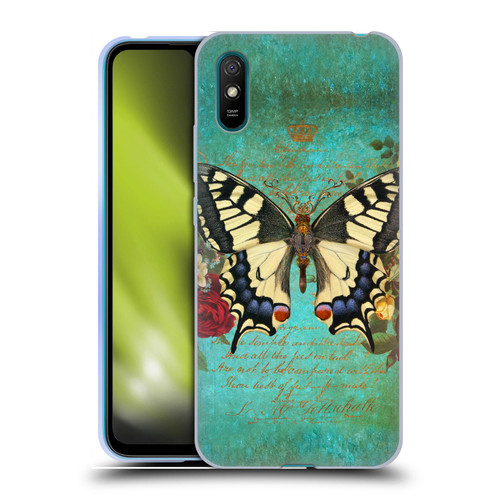 Jena DellaGrottaglia Insects Butterfly Garden Soft Gel Case for Xiaomi Redmi 9A / Redmi 9AT