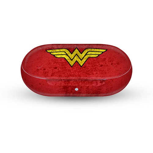 Wonder Woman DC Comics Assorted Distressed Vinyl Sticker Skin Decal Cover for Samsung Galaxy Buds / Buds Plus