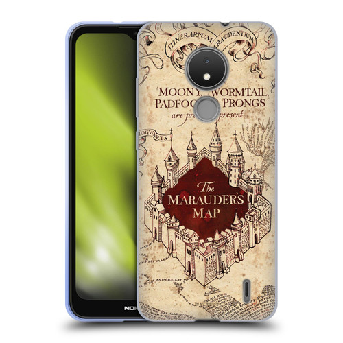Harry Potter Prisoner Of Azkaban II The Marauder's Map Soft Gel Case for Nokia C21