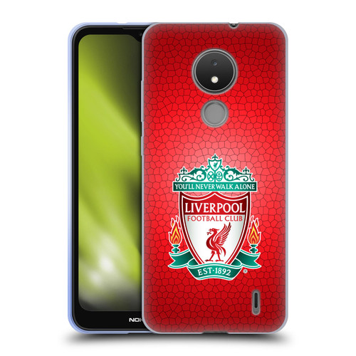 Liverpool Football Club Crest 2 Red Pixel 1 Soft Gel Case for Nokia C21