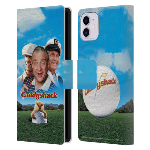 Caddyshack Graphics Poster Leather Book Wallet Case Cover For Apple iPhone 11