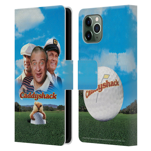 Caddyshack Graphics Poster Leather Book Wallet Case Cover For Apple iPhone 11 Pro
