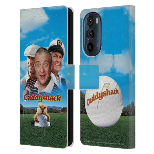 Caddyshack Graphics Poster Leather Book Wallet Case Cover For Motorola Edge 30