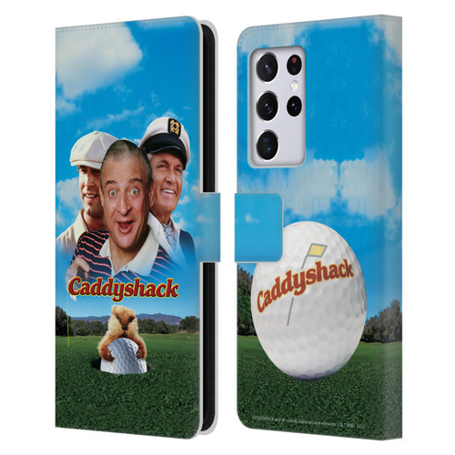 Caddyshack Graphics Poster Leather Book Wallet Case Cover For Samsung Galaxy S21 Ultra 5G