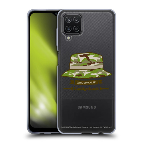 Caddyshack Graphics Carl Spackler Hat Soft Gel Case for Samsung Galaxy A12 (2020)