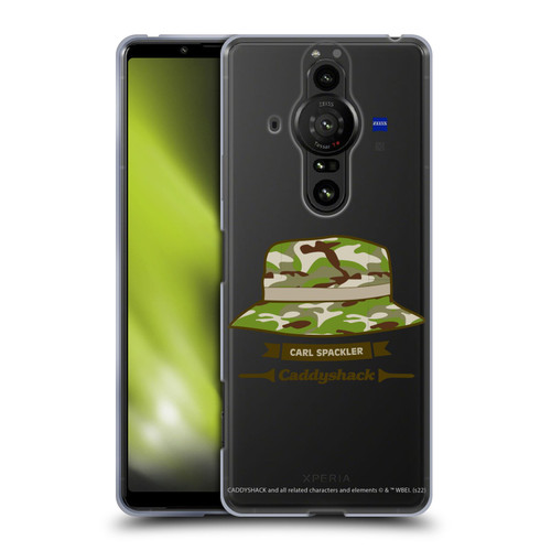 Caddyshack Graphics Carl Spackler Hat Soft Gel Case for Sony Xperia Pro-I