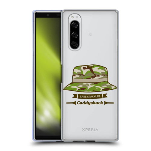 Caddyshack Graphics Carl Spackler Hat Soft Gel Case for Sony Xperia 5