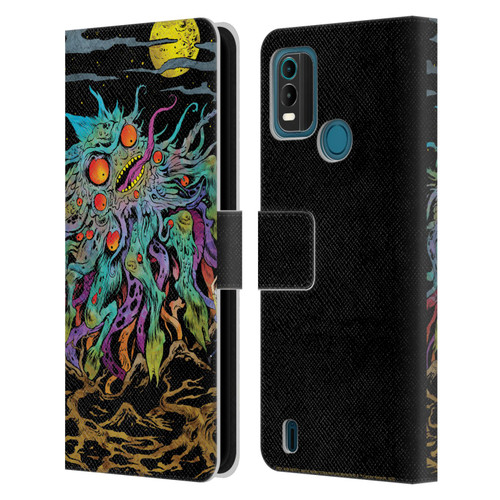 Rick And Morty Season 1 & 2 Graphics The Dunrick Horror Leather Book Wallet Case Cover For Nokia G11 Plus