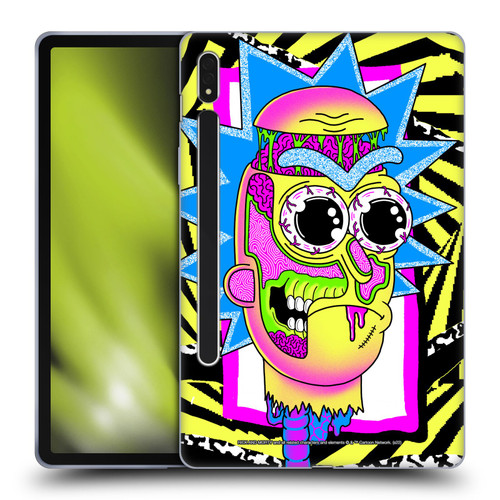 Rick And Morty Season 1 & 2 Graphics Rick Soft Gel Case for Samsung Galaxy Tab S8