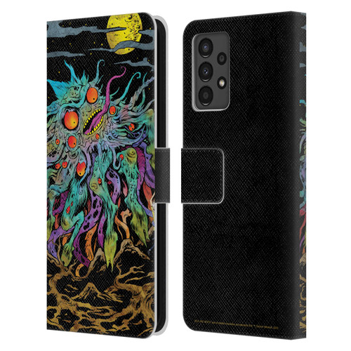 Rick And Morty Season 1 & 2 Graphics The Dunrick Horror Leather Book Wallet Case Cover For Samsung Galaxy A13 (2022)