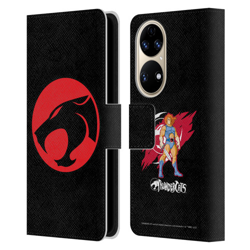 Thundercats Graphics Logo Leather Book Wallet Case Cover For Huawei P50