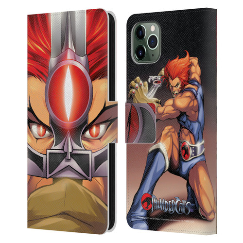 Thundercats Graphics Lion-O Leather Book Wallet Case Cover For Apple iPhone 11 Pro Max