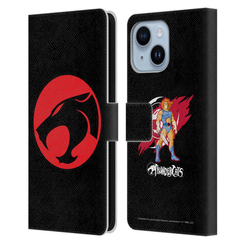 Thundercats Graphics Logo Leather Book Wallet Case Cover For Apple iPhone 14 Plus