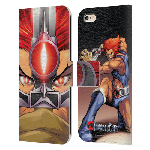 Thundercats Graphics Lion-O Leather Book Wallet Case Cover For Apple iPhone 6 Plus / iPhone 6s Plus
