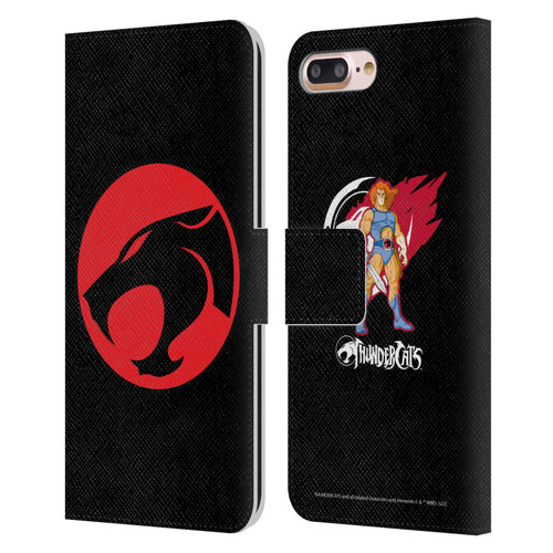 Thundercats Graphics Logo Leather Book Wallet Case Cover For Apple iPhone 7 Plus / iPhone 8 Plus