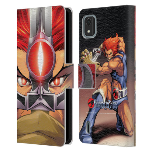 Thundercats Graphics Lion-O Leather Book Wallet Case Cover For Nokia C2 2nd Edition
