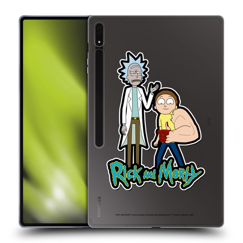 Rick And Morty Season 3 Character Art Rick and Morty Soft Gel Case for Samsung Galaxy Tab S8 Ultra