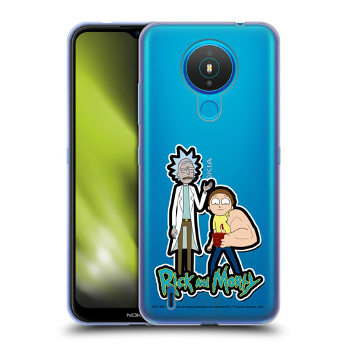Rick And Morty Season 3 Character Art Rick and Morty Soft Gel Case for Nokia 1.4