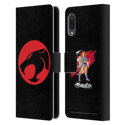 Thundercats Graphics Logo Leather Book Wallet Case Cover For Samsung Galaxy A02/M02 (2021)
