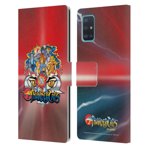 Thundercats Graphics Characters Leather Book Wallet Case Cover For Samsung Galaxy A51 (2019)
