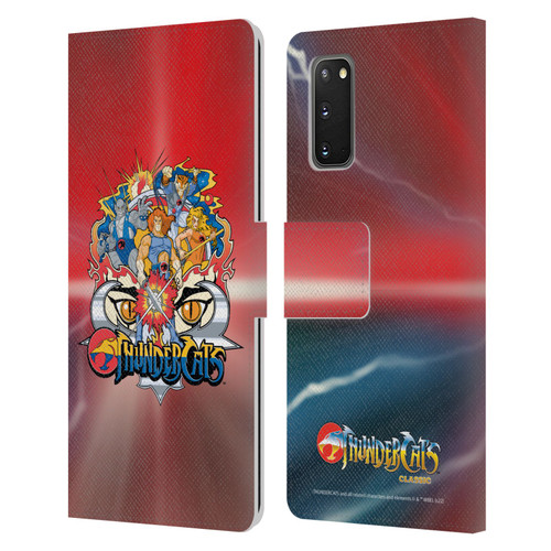 Thundercats Graphics Characters Leather Book Wallet Case Cover For Samsung Galaxy S20 / S20 5G